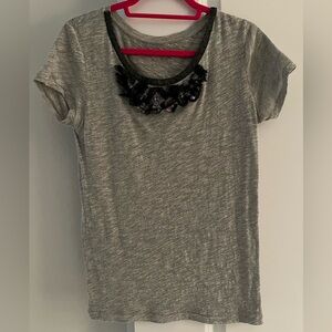 Loft Tee with lace detail